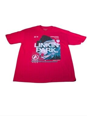 Linkin Park From Zero Concert Tour Red T-shirt Size Large